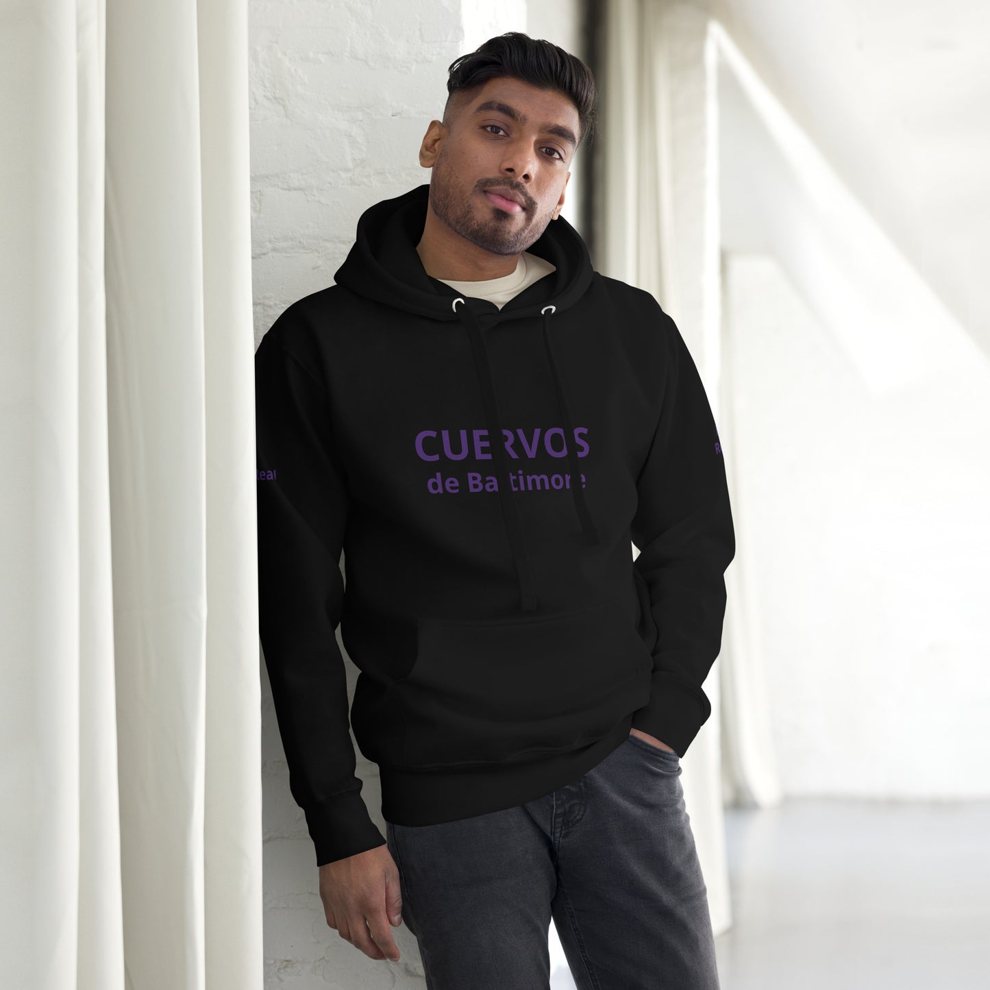 Sudadera con capucha - Cuervos