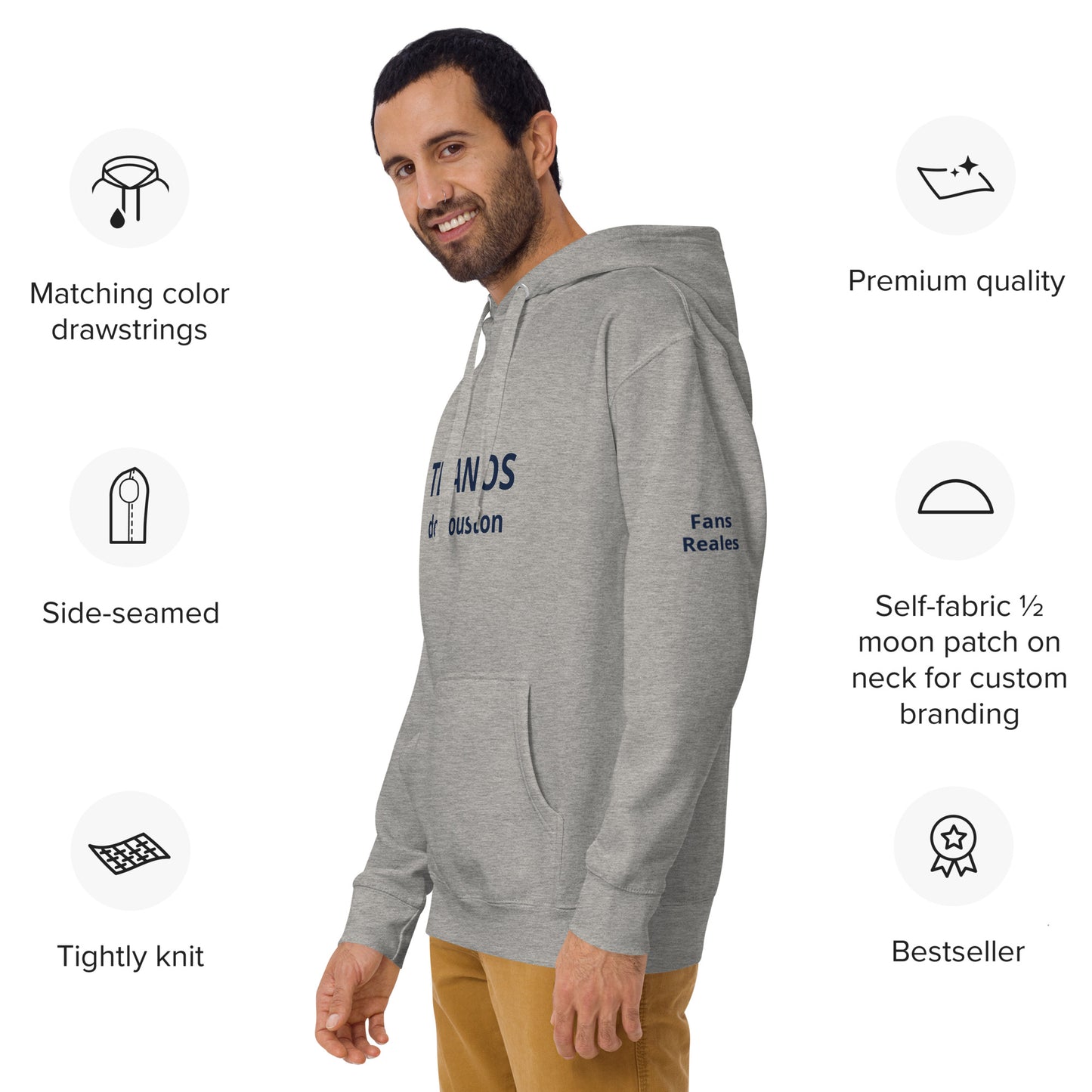 Sudadera con capucha - Tejanos