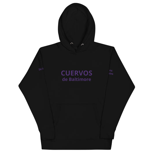 Sudadera con capucha - Cuervos